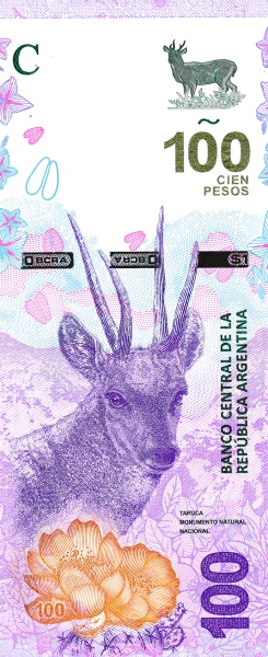 100 Pesos ARG Banknote (Standard Issue) 2018