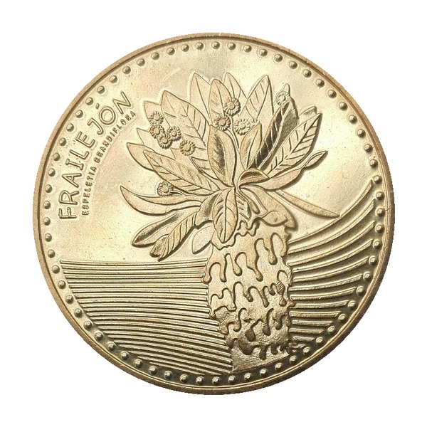 100 Pesos coin Colombia (Frailejón) (reverse)