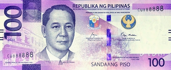 100 Piso PHL Banknote (Standard Issue) 2023-2025