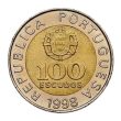 100 Portuguese Escudos coin (Pedro Nunes)