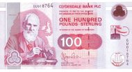 100 Pounds Sterling GBR Banknote (Clydesdale Bank Issue) 2001