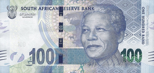 100 South African Rand Banknote (Madiba 100Th Birthday)