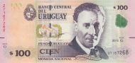 100 Uruguayan Peso Banknote (Eduardo Fabini)