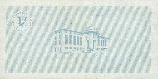 100 Vietnamese Dong Foreign Exchange Certificate Banknote (reverse)