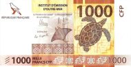 1000 Cfp Francs Banknote (Series 2014)