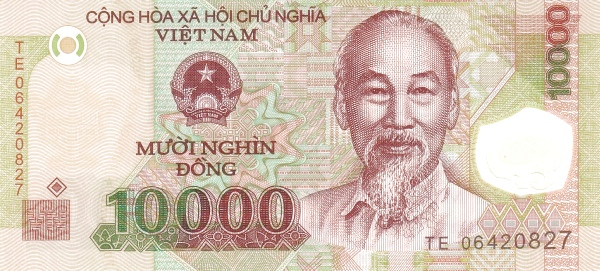 10000 Vietnamese Dong Banknote