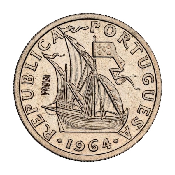 2.5 Portuguese Escudos coin