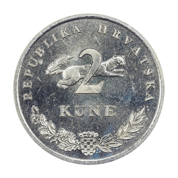 2 Croatian Kuna coin