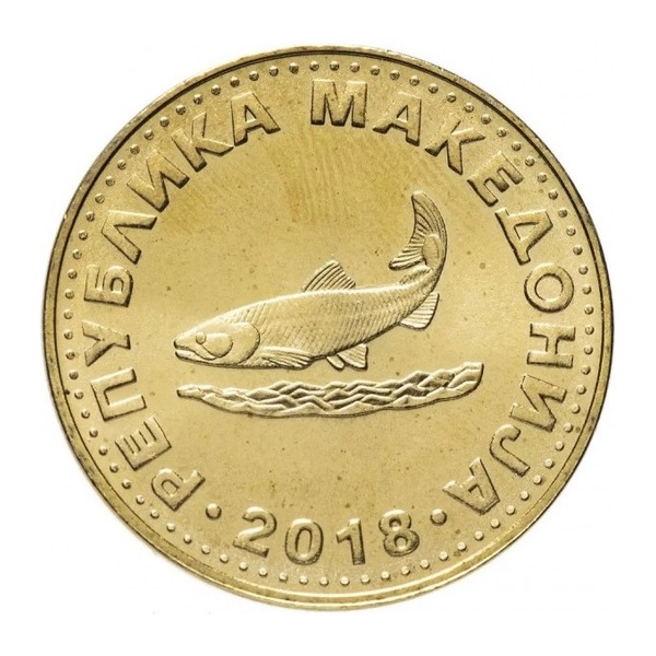 2 Denari coin Macedonia