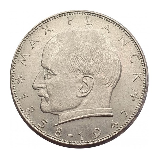 2 Deutsche Marks coin (reverse)