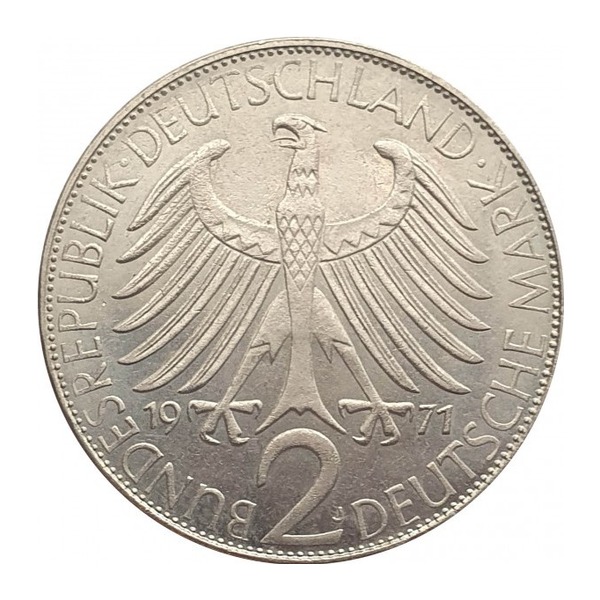 2 Deutsche Marks coin