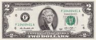 2 Dollars USA Banknote (1928 Small Size Federal Reserve Notes) 2013