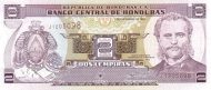 2 Honduran Lempira Banknote (Marc Aurelio Soto)