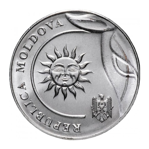 2 lei coin Moldova