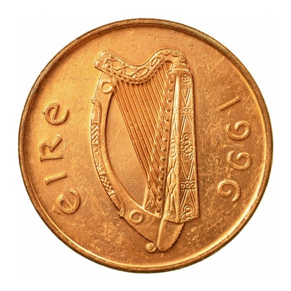 2 Pence coin Ireland