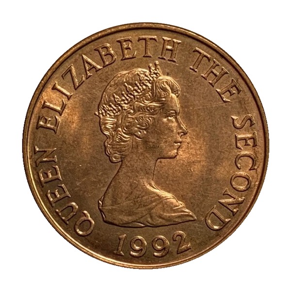 2 Pence coin Jersey