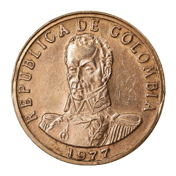 2 Pesos coin Colombia