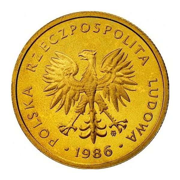 2 Polish Zloty coin