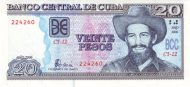 20 Cuban Pesos Banknote (Camilo Cienfuegos)