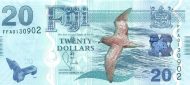 20 Fiji Dollar Banknote (Mt Uluinabukelevu)