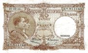 20 Francs / Frank BEF Banknote (Interwar Period Issue) 1948