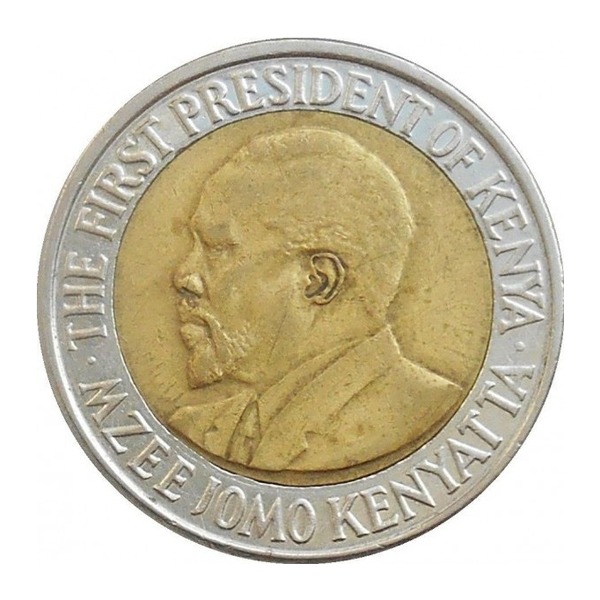 20 Kenyan Shillings coin (2010) (reverse)