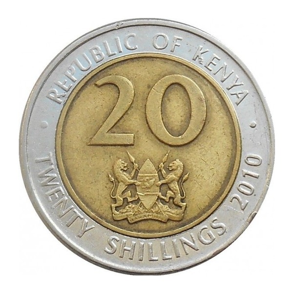 20 Kenyan Shillings coin (2010)