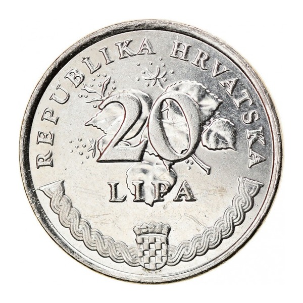 20 Lipa coin Croatia