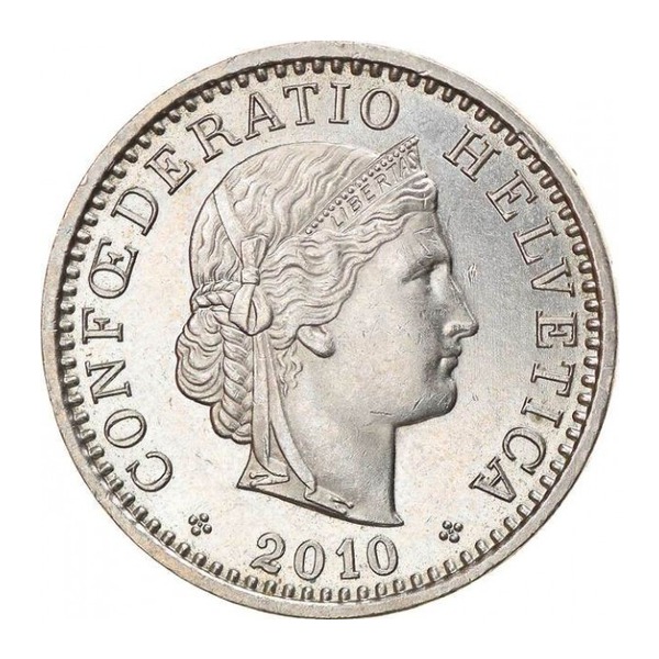 20 Rappen coin Switzerland