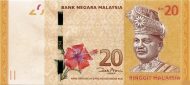 20 Ringgit MYS Banknote (2012–2022 Series) 2011-2024