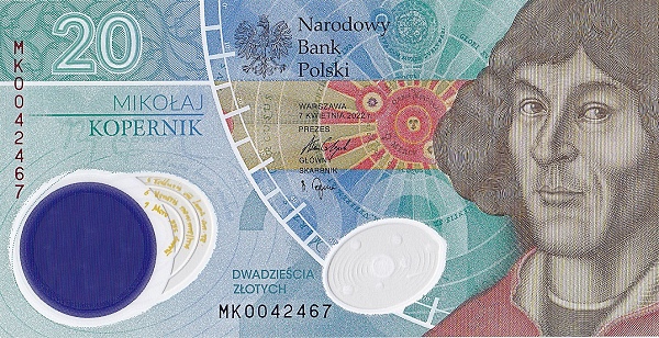 20 Złotych POL Banknote (Standard Issue) 2023
