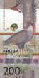 200 Aruban Florin Banknote (Crested Caracara)