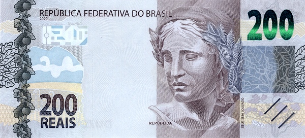 200 Reais BRA Banknote (Brazil Banknote Issue) 