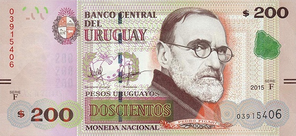 200 Uruguayan Peso Banknote (Pedro Figari)
