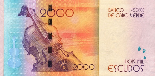 2000 Cape Verde Escudo Banknote (Cesaria Evora) (reverse)
