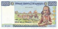 2000 Djiboutian Franc Banknote (Presidential Palace)