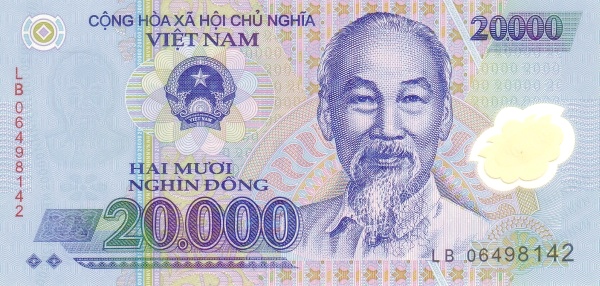 20000 Vietnamese Dong Banknote