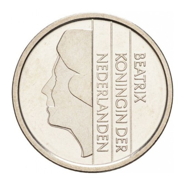 25 cent coin (Beatrix)