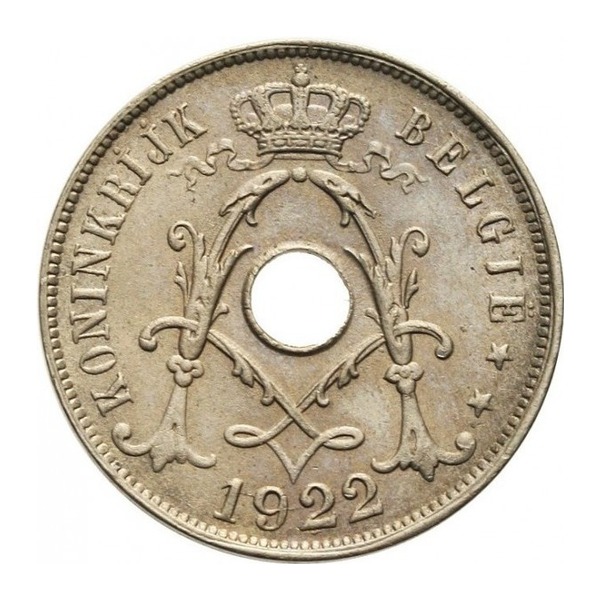 25 Centimes coin Belgium (B)