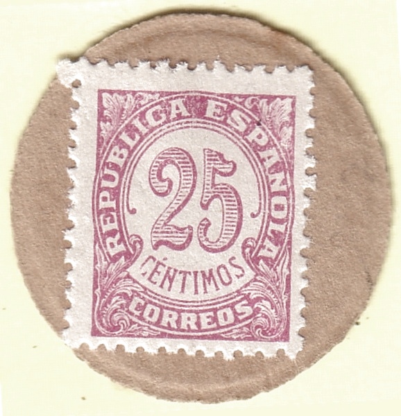 25 Céntimos ESP Banknote (Postage / Revenue Currency) 1938