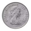 25 cents coin East Caribbean States
