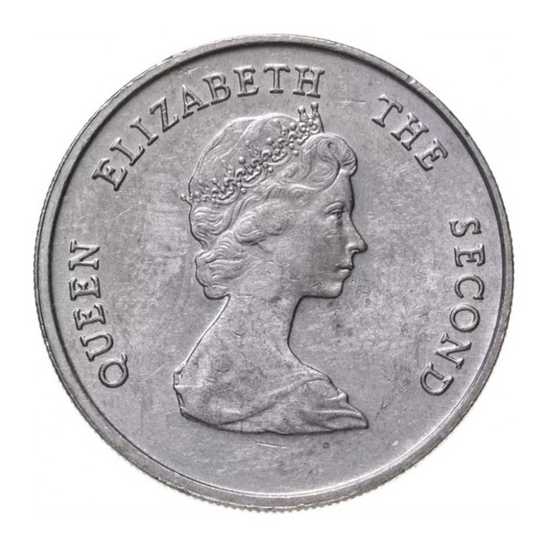25 cents coin East Caribbean States