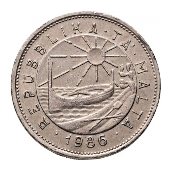 25 cents coin Malta