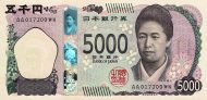 5.000 Yen JPN Banknote (Standard Issue) 2024