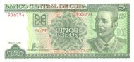 5 Cuban Pesos Banknote (Antonio Maceo)