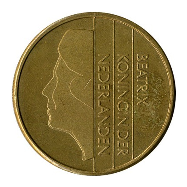5 gulden coin (Beatrix)