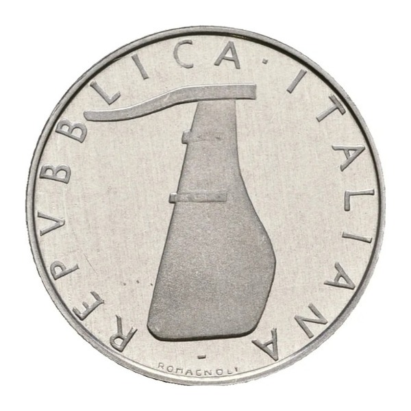 5 Italian Lire coin