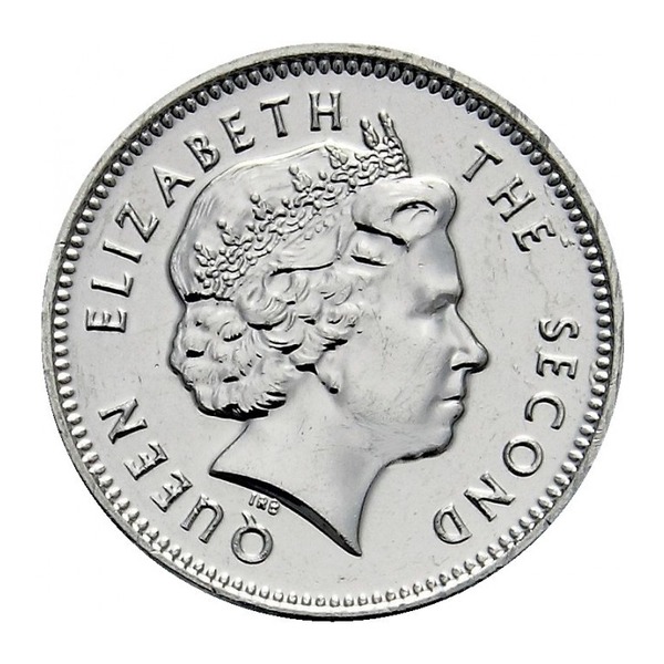 5 pence coin Falkland Islands