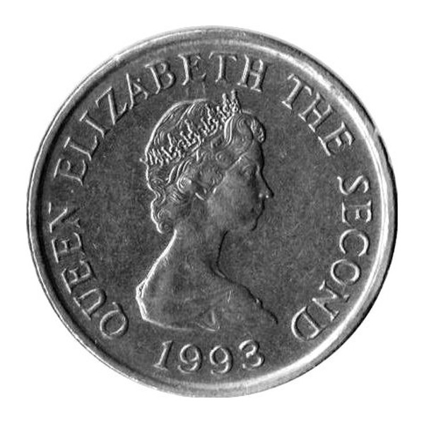 5 Pence coin Jersey