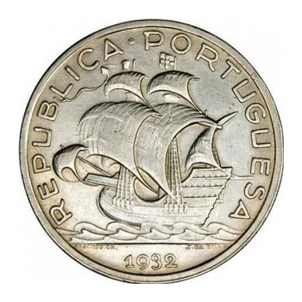 5 Portuguese Escudos coin